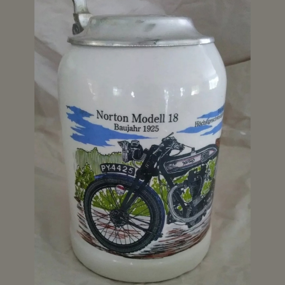 German Collectible Ceramic Beer Stein